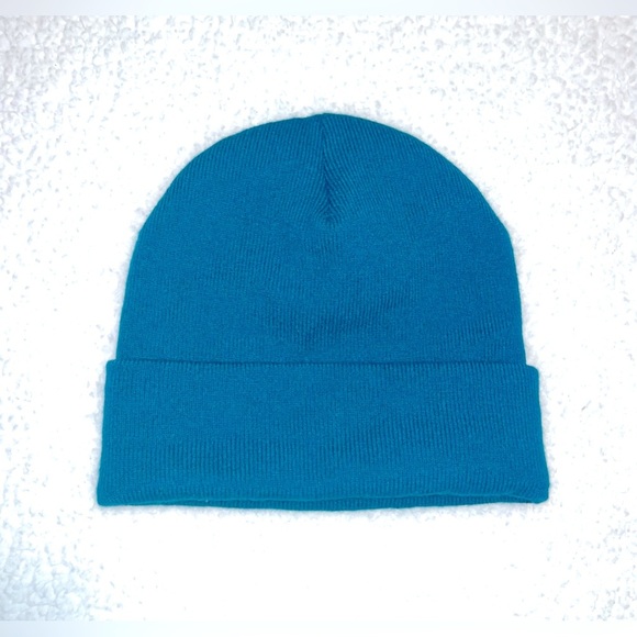 L.L. Bean Winter Beanie Hat Teal Blue L.L. Beanie - Picture 2 of 5